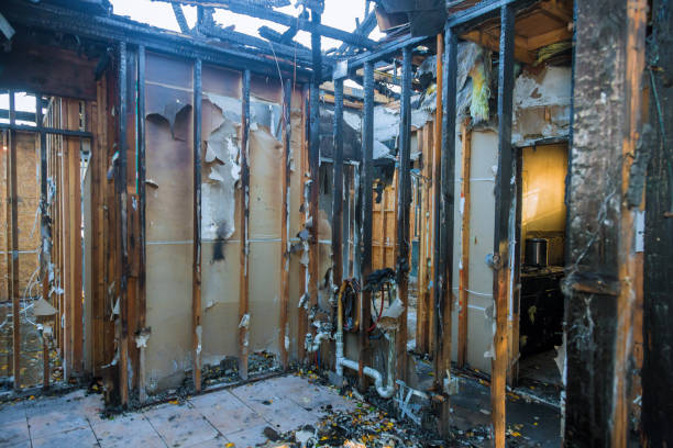 Professional Emergency Fire Cleanup technician working in Prescott, WI